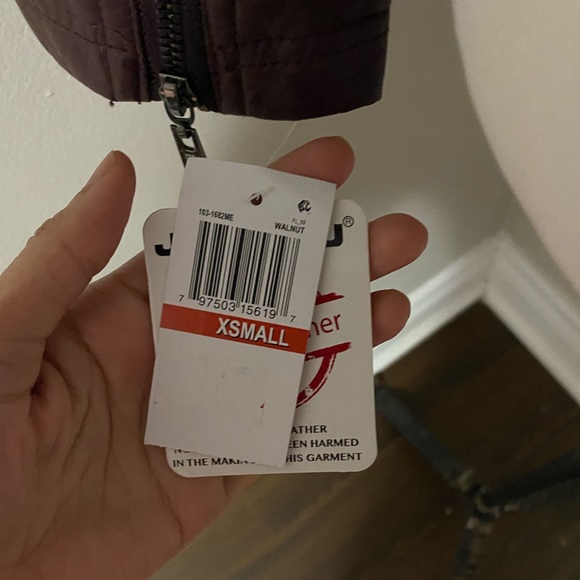 Brand new Jou Jou Faux-Leather Jacket - Picture 7 of 7